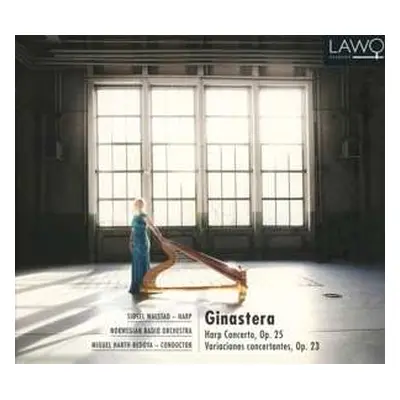 CD Kringkastingsorkestret: Ginastera - Harp Concerto, Op.25 - Variaciones Concertantes, Op.23