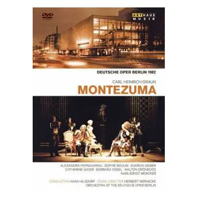 DVD Carl Heinrich Graun: Montezuma (deutsche Oper Berlin 1982)