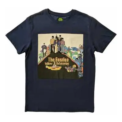 The Beatles Unisex T-shirt: Yellow Submarine Album Cover (large) L