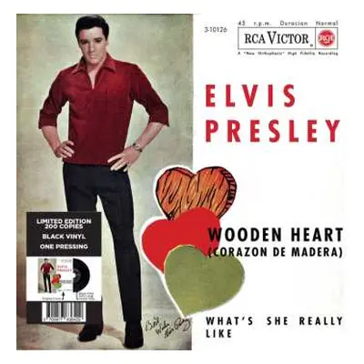 SP Elvis Presley: 7-wooden Heart