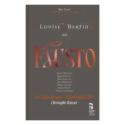 2CD Louise Bertin: Fausto (deluxe-ausgabe Im Buch)