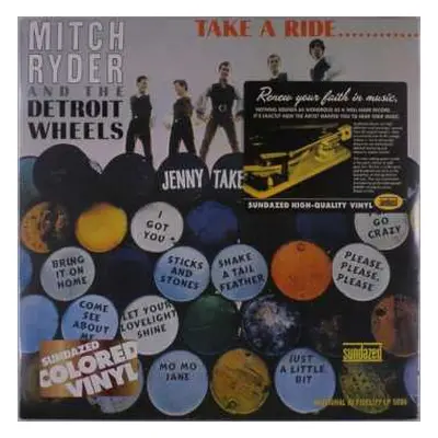 LP Mitch Ryder & The Detroit Wheels: Take A Ride... CLR