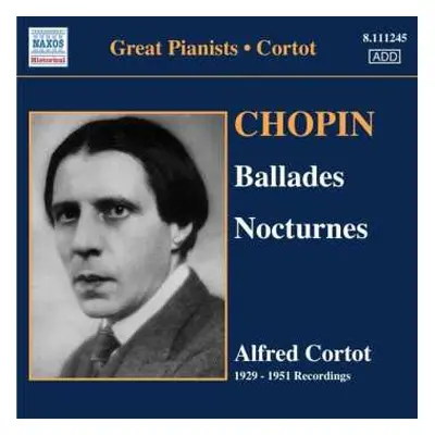 CD Frédéric Chopin: Ballades Nos. 1-4 / Nocturnes