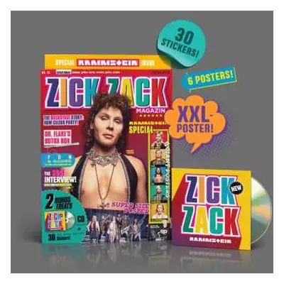 CD Rammstein: Zick Zack (English Magazine)