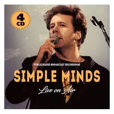 4CD Simple Minds: Live On Air (4-cd Set)