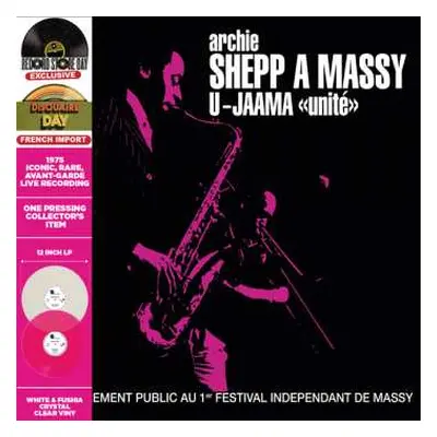 2LP Archie Shepp: ? Massy (clear/pink/white Vinyl)