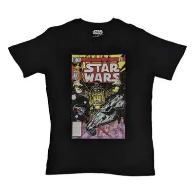 Star Wars Unisex T-shirt: Darth Vader Comic (large) L