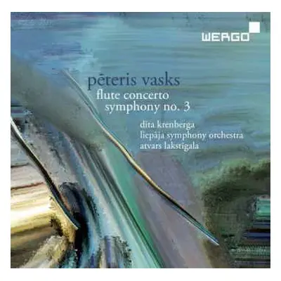 CD Pēteris Vasks: Flute Concerto / Symphony No. 3