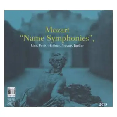 2CD Wolfgang Amadeus Mozart: Name Symphonies - Linz, Paris, Haffner, Prague, Jupiter