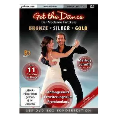 3DVD Various: Get The Dance - Bronze, Silber, Gold