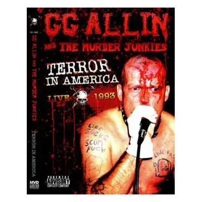 DVD GG Allin & The Murder Junkies: Terror In America - Live 1993