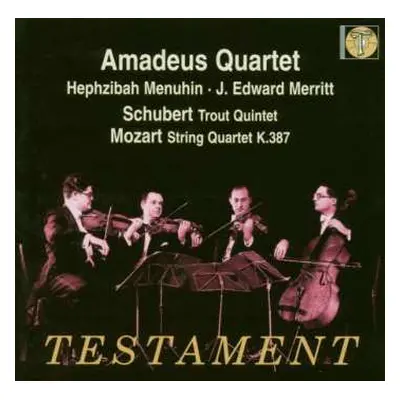 CD Amadeus-Quartett: Schubert: Trout Quintet / Mozart: String Quartet K.387