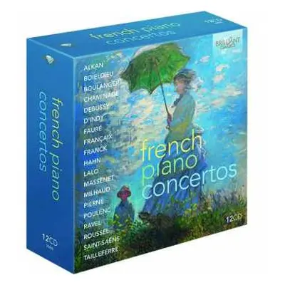 12CD/Box Set Various: French Piano Concertos