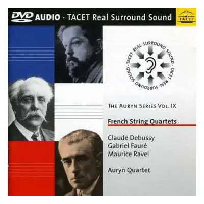 DVD Maurice Ravel: Auryn Quartett - French String Quartets