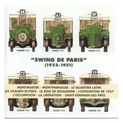 2CD Various: Swing De Paris 1922 - 1951