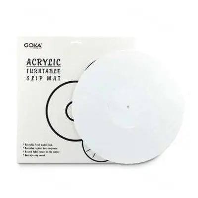 Goka - Akrylový slipmat bílý