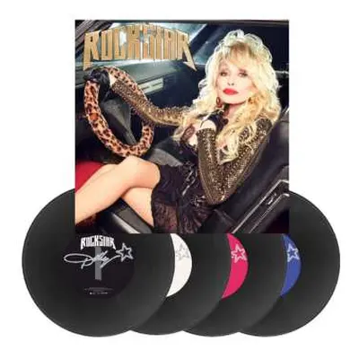 4LP Dolly Parton: Rockstar (black Vinyl)