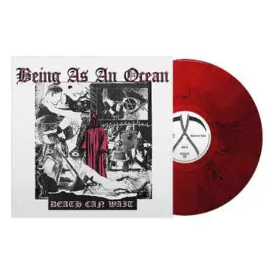 LP Being As An Ocean: Death Can Wait (red Black Marbled Vinyl)