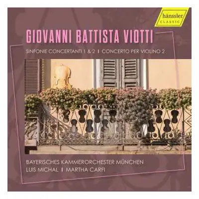 CD Giovanni Battista Viotti: Sinfoniae Concertante Nr.1 F-dur & Nr.2 B-dur