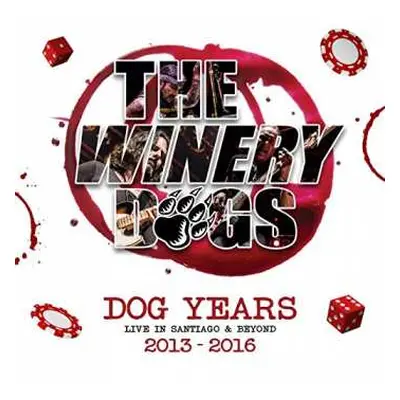 3CD/DVD/Blu-ray The Winery Dogs: Dog Years - Live in Santiago & Beyond 2013-2016