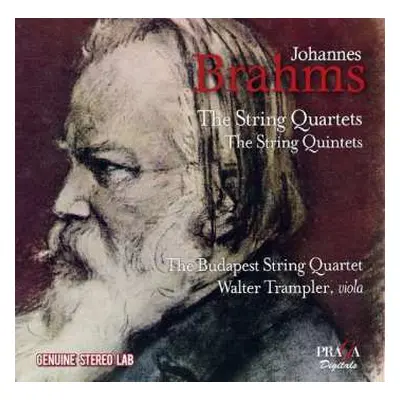 2CD Johannes Brahms: Streichquartette Nr.1-3