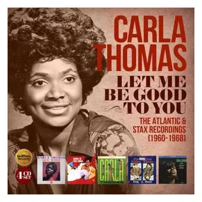 4CD/Box Set Carla Thomas: Let Me Be Good To You (The Atlantic & Stax Recordings 1960-1968)