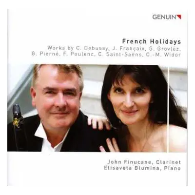 CD Jean Françaix: John Finucane & Elisaveta Blumina - French Holidays