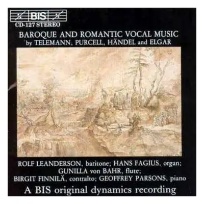 CD Georg Philipp Telemann: Rolf Leanderson - Baroque Vocal Music