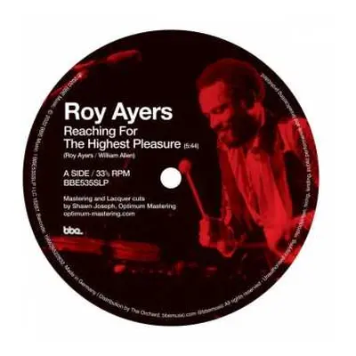 EP Roy Ayers: Reaching For The Highest Pleasure / I Am Your Mind Part 2 (Pépé Bradock Main Mix)