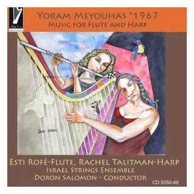 CD Yoram Meyouhas: Musik Für Flöte & Harfe