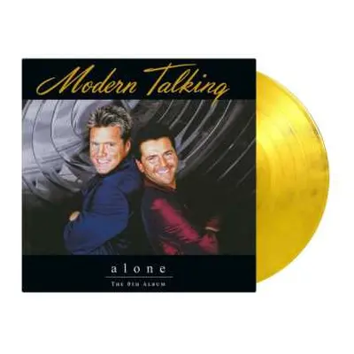 2LP Modern Talking: Alone - The 8th Album (180g) (limited Numbered Edition) (yellow & Black Marb