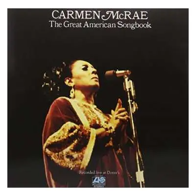 2LP Carmen McRae: The Great American Songbook