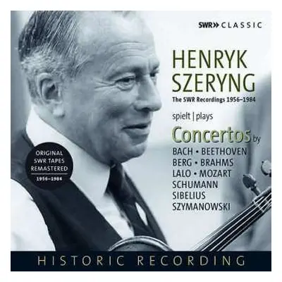 5CD Johann Sebastian Bach: Henryk Szeryng Plays Concertos