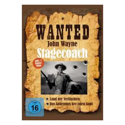 DVD Various: Wanted - John Wayne: Stagecoach