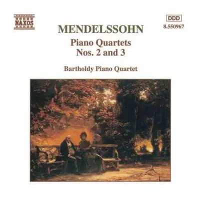 CD Felix Mendelssohn-Bartholdy: Piano Quartets Nos.2 And 3