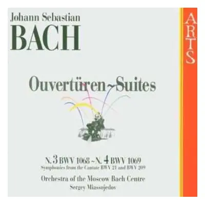 CD Johann Sebastian Bach: Orchestersuiten Nr.3 & 4