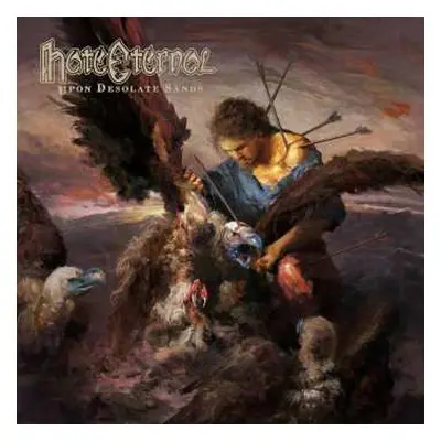 LP Hate Eternal: Upon Desolate Sands Red L