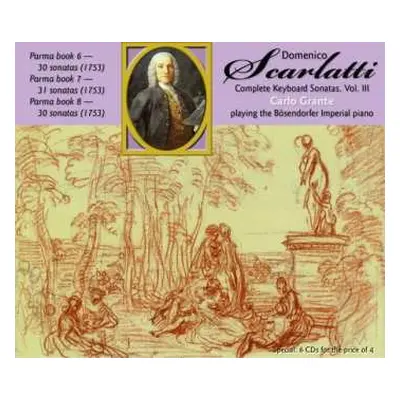 6CD Domenico Scarlatti: Klaviersonaten Vol.3