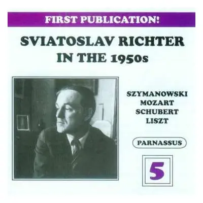 2CD Wolfgang Amadeus Mozart: Sviatoslav Richter In The 1950s