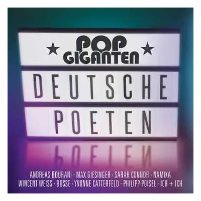 2CD Various: Pop Giganten - Deutsche Poeten