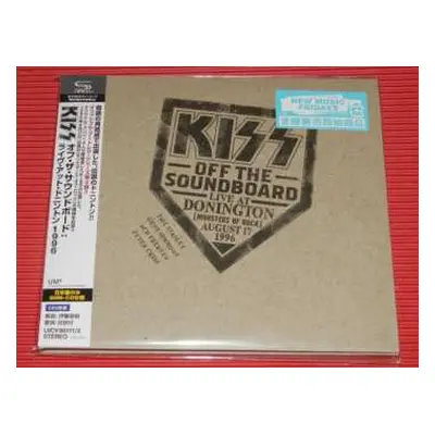 2CD Kiss: Off The Soundboard Live At Donington (Monsters Of Rock) August 17, 1996 LTD