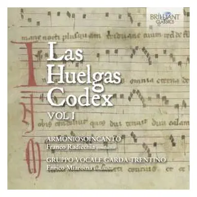 2CD Armoniosoincanto / Gruppo: Las Huelgas Codex Vol. 1