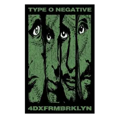 Type O Negative Textile Poster: 4dxfrmbrklyn