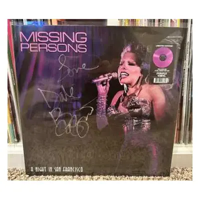 LP Missing Persons: A Night In San Francisco CLR | LTD