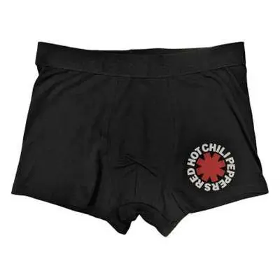 Red Hot Chili Peppers Unisex Boxers: Classic Asterisk (large) L