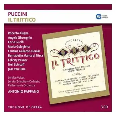 3CD Giacomo Puccini: Il Trittico