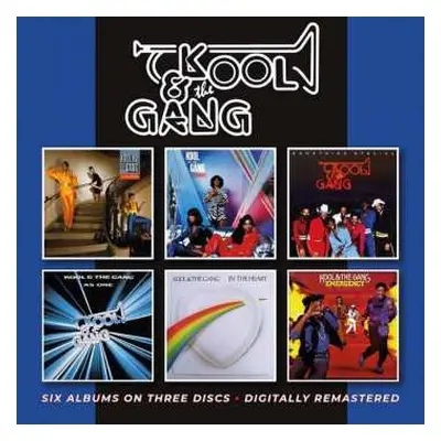 3CD Kool & The Gang: Ladies' Night / Celebrate! / Something Special / As One / In The Heart / Em