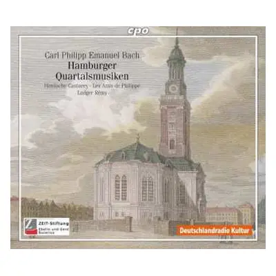 2CD Carl Philipp Emanuel Bach: Hamburger Quartalsmusiken