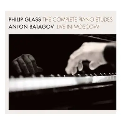 2CD Philip Glass: The Complete Piano Etudes Live In Moscow