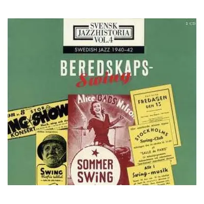 2CD Various: Swedish Jazz 1940 - 1942 Vol.4